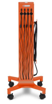 Bretford Cube Tower Universal Orange AC Fast charging Indoor1