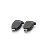 C2G C2G29895 cable gender changer 2x HDMI Mini DisplayPort, USB C Black3