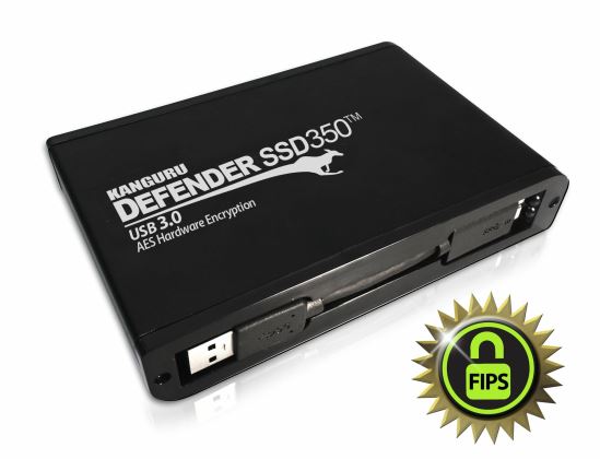 Kanguru DEFENDER SSD350 4 TB Micro-USB B 3.2 Gen 1 (3.1 Gen 1) Black1