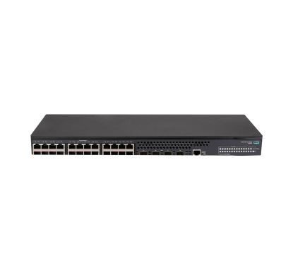 HPE FlexNetwork 5140 24G 4SFP+ EI Managed L3 Gigabit Ethernet (10/100/1000) 1U1