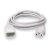 AddOn Networks ADD-C132C1418AWG4FTWE power cable White 48" (1.22 m) IEC C13 IEC C148