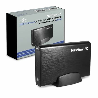 Vantec NexStar JX HDD/SSD enclosure Black 2.5/3.5"1