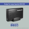 Vantec NexStar JX HDD/SSD enclosure Black 2.5/3.5"2