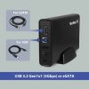 Vantec NexStar JX HDD/SSD enclosure Black 2.5/3.5"5