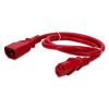 AddOn Networks ADD-C132C1414AWG15FTRD power cable Red 179.9" (4.57 m) IEC C13 IEC C141