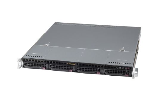 Supermicro CSE-813MF2TQC-R407RCB computer case Rack Black, Gray 400 W1