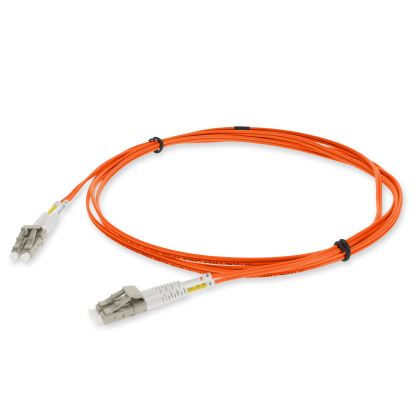 AddOn Networks ADD-LC-LC-10M5OM4-OE-TAA InfiniBand/fibre optic cable 393.7" (10 m) LOMM Orange1