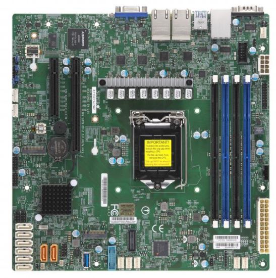 Supermicro X11SCH-LN4F Intel C246 LGA 1151 (Socket H4) micro ATX1