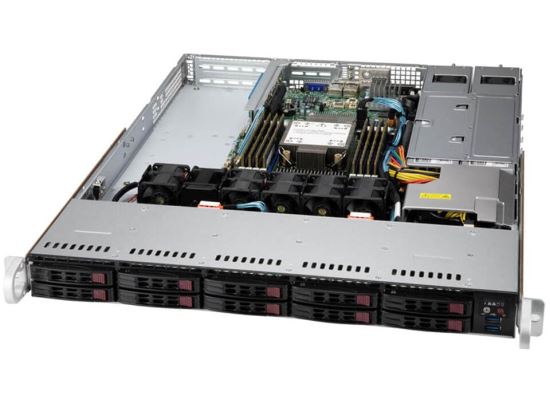 Supermicro SuperServer SYS-110P-WR Intel® C216 LGA 4189 Rack (1U) Black1