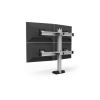 HAT Design Works BILD-2/2-CM-124 monitor mount / stand 24" Desk Silver2