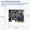 SYBA SI-PEX20240 interface cards/adapter Internal USB 3.2 Gen 2 (3.1 Gen 2)6