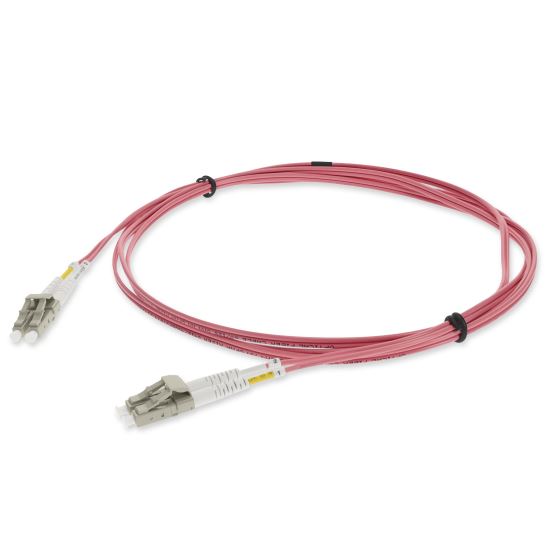 AddOn Networks ADD-LC-LC-1M5OM4-PK InfiniBand/fibre optic cable 39.4" (1 m) LOMM Pink1