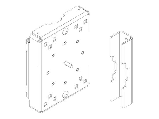 Cisco CGR-PMK1000= mounting kit Steel1