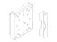 Cisco CGR-PMK1000= mounting kit Steel1