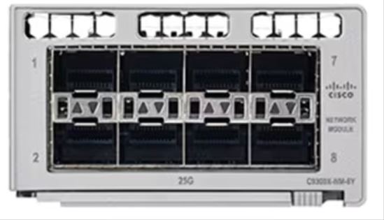 Cisco C9300X-NM-8Y network switch module 10 Gigabit Ethernet, Gigabit Ethernet1