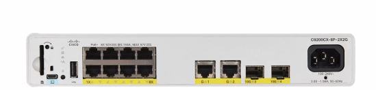 Cisco Catalyst C9200CX-8P-2X2G-E network switch Managed L2/L3 Gigabit Ethernet (10/100/1000) Power over Ethernet (PoE) Gray1