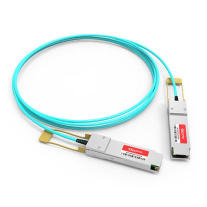 Accortec MFA1A00-C005-ACC InfiniBand/fibre optic cable 196.9" (5 m) QSFP Aqua color1