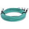 AddOn Networks CAB-Q-S-AOC-30M-AO InfiniBand/fibre optic cable 1181.1" (30 m) QSFP+ 4x SFP+ Aqua color4