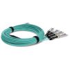 AddOn Networks CAB-Q-S-AOC-30M-AO InfiniBand/fibre optic cable 1181.1" (30 m) QSFP+ 4x SFP+ Aqua color5