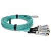 AddOn Networks CAB-Q-S-AOC-30M-AO InfiniBand/fibre optic cable 1181.1" (30 m) QSFP+ 4x SFP+ Aqua color6