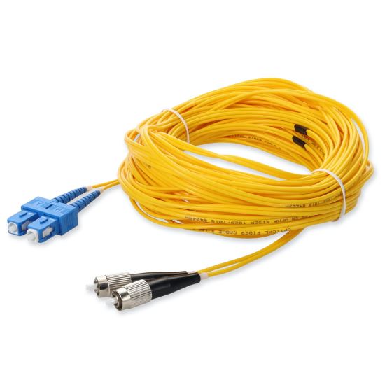 AddOn Networks ADD-SC-FC-12M9SMF InfiniBand/fibre optic cable 472.4" (12 m) OFNR Yellow1