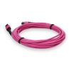 AddOn Networks ADD-MPOMPO-2M5OM4-MA InfiniBand/fibre optic cable 78.7" (2 m) MPO LOMM Magenta3