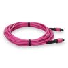 AddOn Networks ADD-MPOMPO-2M5OM4-MA InfiniBand/fibre optic cable 78.7" (2 m) MPO LOMM Magenta6