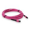 AddOn Networks ADD-MPOMPO-2M5OM4-MA InfiniBand/fibre optic cable 78.7" (2 m) MPO LOMM Magenta7