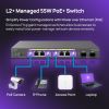 EnGenius EWS2910P-FIT network switch Managed L2+ Gigabit Ethernet (10/100/1000) Power over Ethernet (PoE) Black8