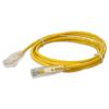 AddOn Networks ADD-5FCAT6ASL-YW-TAA networking cable Yellow 59.8" (1.52 m) Cat6a U/UTP (UTP)1