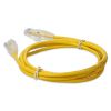 AddOn Networks ADD-5FCAT6ASL-YW-TAA networking cable Yellow 59.8" (1.52 m) Cat6a U/UTP (UTP)3