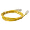 AddOn Networks ADD-5FCAT6ASL-YW-TAA networking cable Yellow 59.8" (1.52 m) Cat6a U/UTP (UTP)5