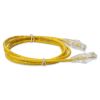 AddOn Networks ADD-5FCAT6ASL-YW-TAA networking cable Yellow 59.8" (1.52 m) Cat6a U/UTP (UTP)6