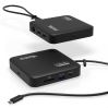 Plugable Technologies USBC-6950PDZ laptop dock/port replicator Wired USB 3.2 Gen 2 (3.1 Gen 2) Type-C Black1