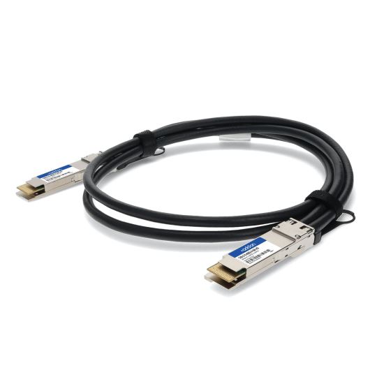 AddOn Networks CAB-D-D-400G-0-5M-AO InfiniBand/fibre optic cable 19.7" (0.5 m) QSFP-DD Black1