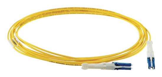 Panduit F92RPU1ZNONM8.5 InfiniBand/fibre optic cable 334.6" (8.5 m) LC SC OFNP Yellow1