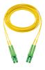 Panduit Opti-Core InfiniBand/fibre optic cable 78.7" (2 m) SC LC OFNR Green, Yellow2