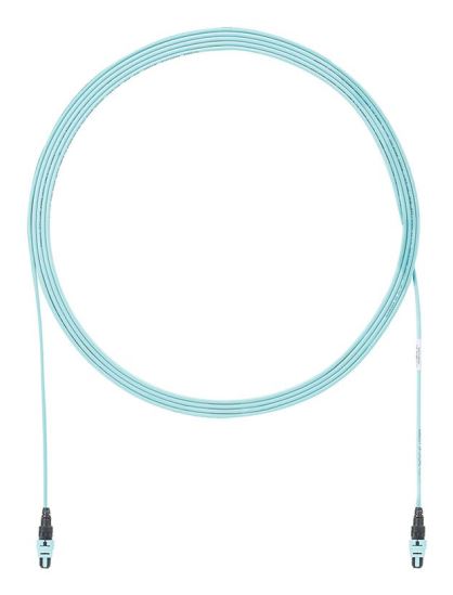 Panduit Pan-Net InfiniBand/fibre optic cable 212.6" (5.4 m) PanMPO OFNP Aqua color1