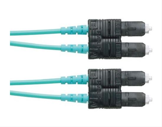 Panduit FX23LSNSNSNM2.5 InfiniBand/fibre optic cable 98.4" (2.5 m) SC Aqua color1