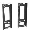 Panduit WME6ERAIL rack cabinet 6U Wall mounted rack Black4