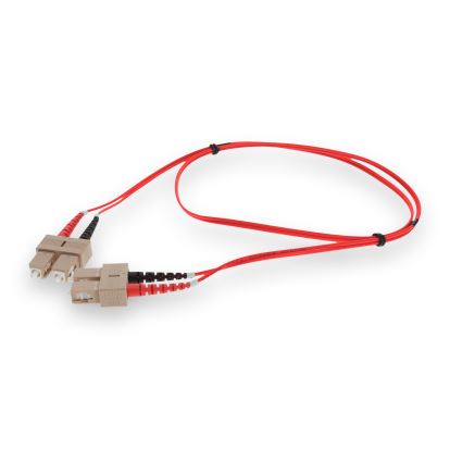 AddOn Networks ADD-SC-SC-5M5OM4-RD InfiniBand/fibre optic cable 196.9" (5 m) LOMM Red1