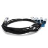 AddOn Networks QSFP28-4SFP28-PDAC1M-FT-AO InfiniBand/fibre optic cable 39.4" (1 m) 4x SFP28 Black4