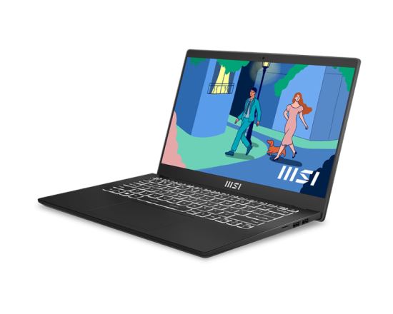 MSI Modern C11M-064US Intel® Core™ i7 i7-1195G7 Laptop 14" Full HD 8 GB DDR4-SDRAM 512 GB SSD Wi-Fi 6 (802.11ax) Windows 11 Pro Black1