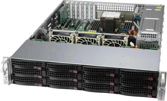 Supermicro SSG-520P-ACTR12L server barebone Intel C621A LGA 4189 Rack (2U) Black1