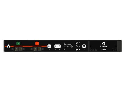 Vertiv Geist AN01X1R1-12CF18-3TL6TL6A011-D power distribution unit (PDU) 12 AC outlet(s) 0U Black1