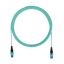Panduit FRZTL55Y001M009 InfiniBand/fibre optic cable 354.3" (9 m) MPO Aqua color1