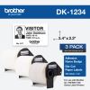 Brother DK-12343PK printer label White Self-adhesive printer label1