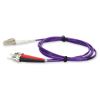 AddOn Networks ADD-ST-LC-3M5OM4-PE-TAA InfiniBand/fibre optic cable 118.1" (3 m) LOMM Purple2