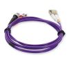 AddOn Networks ADD-ST-LC-3M5OM4-PE-TAA InfiniBand/fibre optic cable 118.1" (3 m) LOMM Purple4