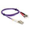 AddOn Networks ADD-ST-LC-3M5OM4-PE-TAA InfiniBand/fibre optic cable 118.1" (3 m) LOMM Purple7